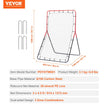 VEVOR Baseball And Softball Rebounder Net 3x4.5 ft PitchBack 3-Way Trainer