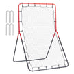 VEVOR Baseball And Softball Rebounder Net 3x4.5 ft PitchBack 3-Way Trainer