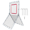 VEVOR Baseball And Softball Rebounder Net 3.5 x 6 ft 5 Adjustable Angles