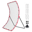 VEVOR Baseball And Softball Rebounder Net 4x5.5 ft PitchBack All Angle Fielding