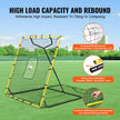 VEVOR Baseball And Softball Rebounder Net 4x4.5 Ft PitchBack Adjustable Angles