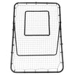 VEVOR Baseball And Softball Rebounder Net 4x6 Ft PitchBack Adjustable Angles