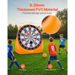 VEVOR Inflatable Soccer Dart Board over 6 ft with 4 Kick Balls 12 Tennis Pump