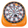 VEVOR Inflatable Soccer Dart Board over 6 ft with 4 Kick Balls 12 Tennis Pump