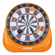 VEVOR Inflatable Soccer Dart Board over 6 ft with 4 Kick Ball 6 Darts 6 Axe Pump