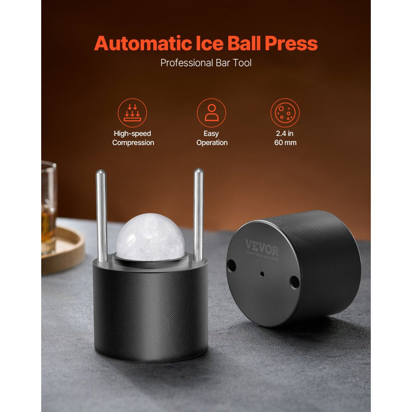 VEVOR Ice Ball Press Kit Ice Ball Maker 2.4