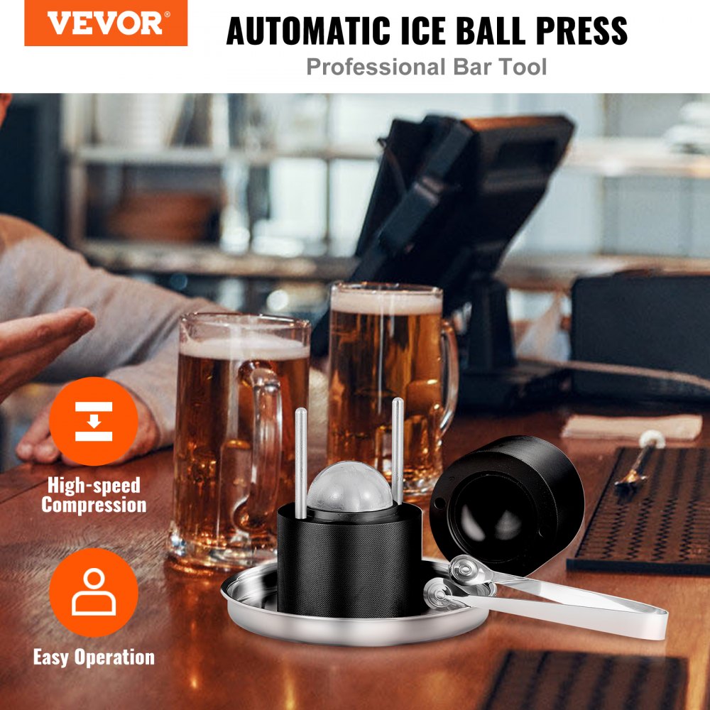 VEVOR Ice Ball Press, 2.4\