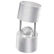 VEVOR Ice Ball Press Kit, Aircraft Al Alloy Ice Press with Ice Block Mold, Large Mat, Tong, Drip Tray, One Glass, Round Ice Ball Maker 2.4