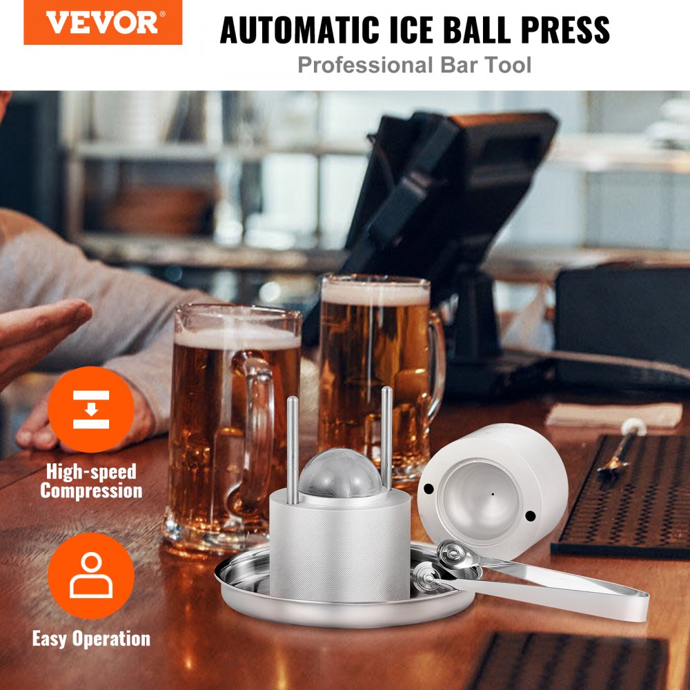 VEVOR Ice Ball Press, 2.4\