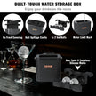 VEVOR Ice Ball Maker, Crystal Clear Ice Ball Maker 2.36inch Ice Sphere Maker with Storage Bag and Ice Clamp, Round Clear Ice Cube 2-Cavity Ice Press Maker for Whiskey Scotch Cocktail Brandy