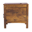 VEVOR Farmhouse End Table Night Stand with USB Ports & Outlets 3 Tiers Storage