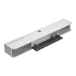 VEVOR Floating TV Stand 55 in Entertainment Center Power with Cable Hole White