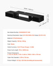 VEVOR Floating TV Stand 59