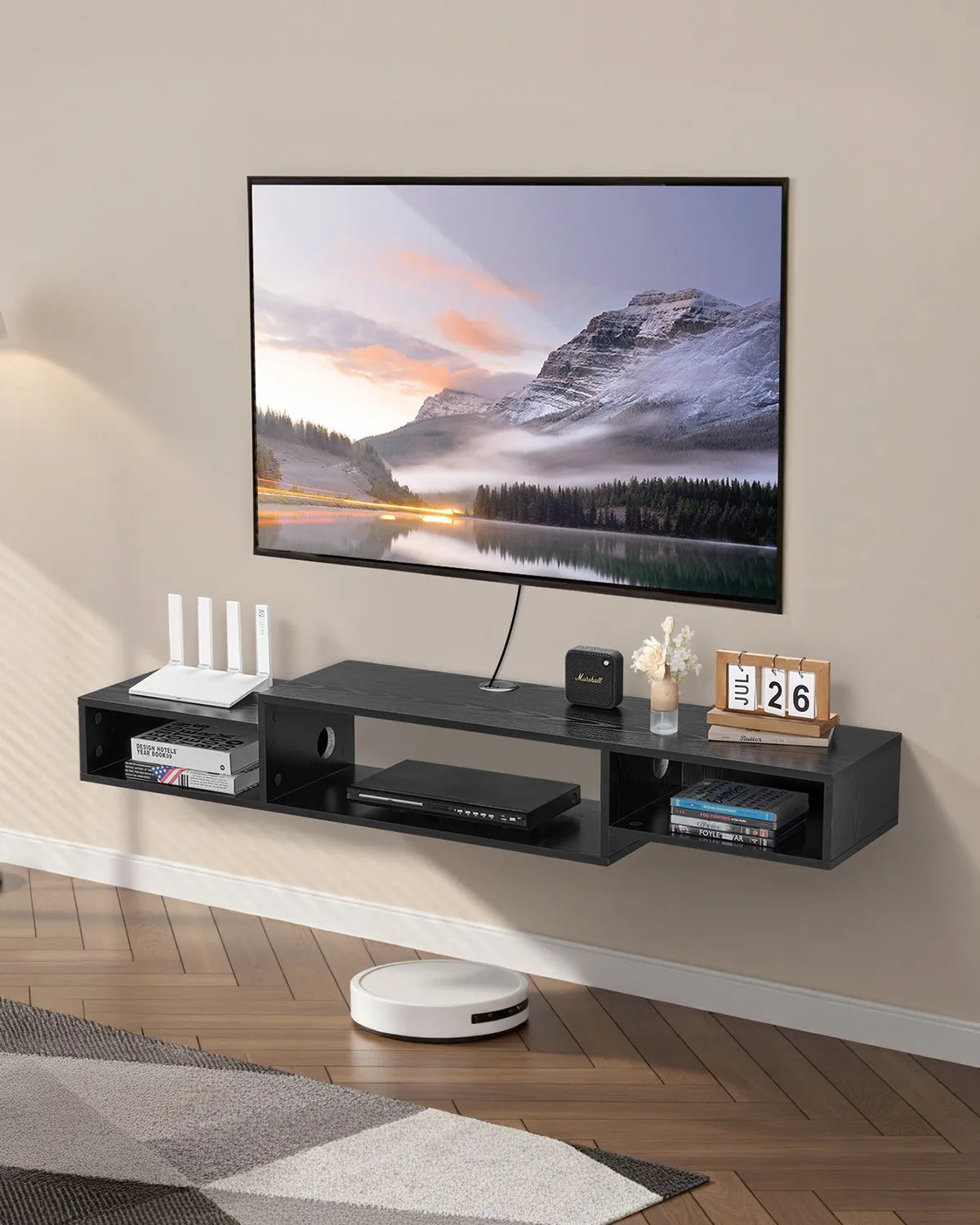 VEVOR Floating TV Stand 59
