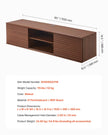 VEVOR Floating TV Stand 60