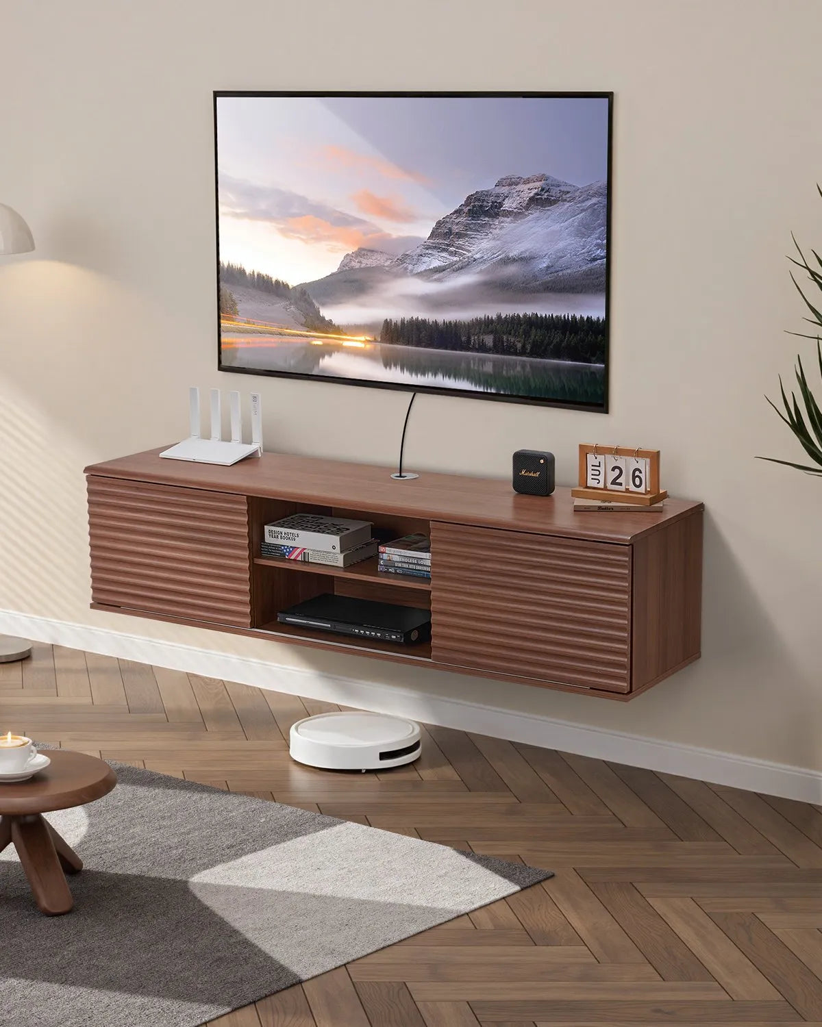 VEVOR Floating TV Stand 60
