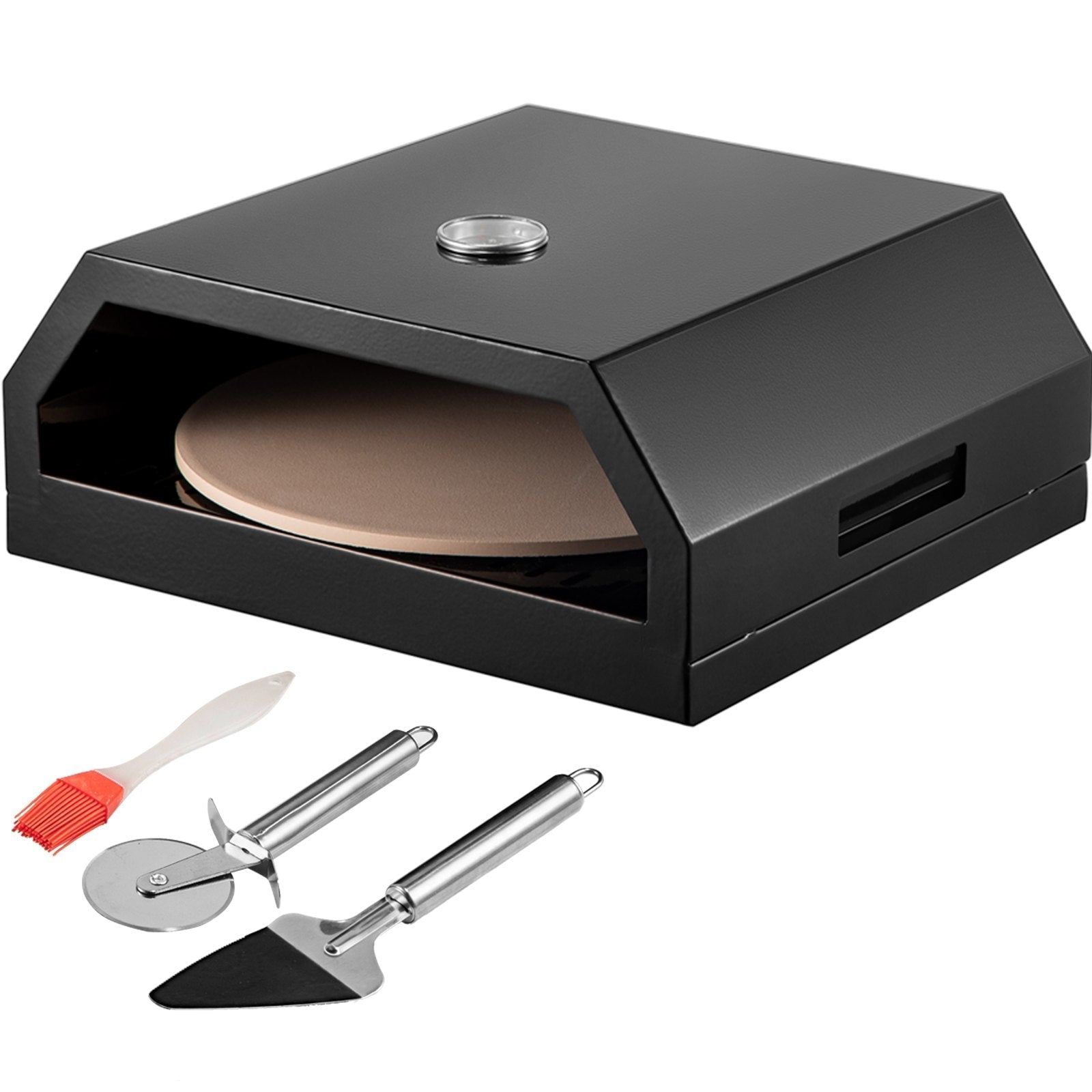 VEVOR Pizza Oven Kit,Stainless Steel Portable Pizza Oven for Gas, Pizza Oven Set with Professional Pizza Baking Tools Including 12\