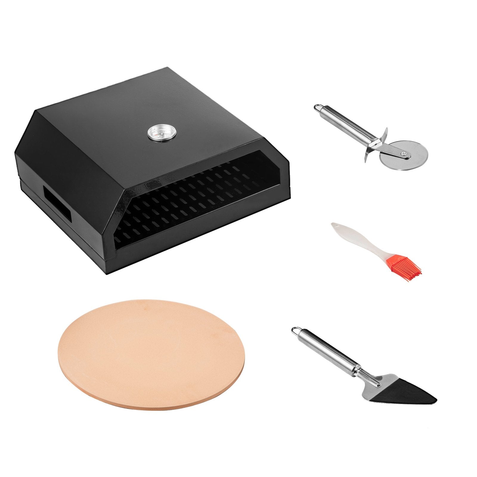VEVOR Pizza Oven Kit,Stainless Steel Portable Pizza Oven for Gas, Pizza Oven Set with Professional Pizza Baking Tools Including 12\
