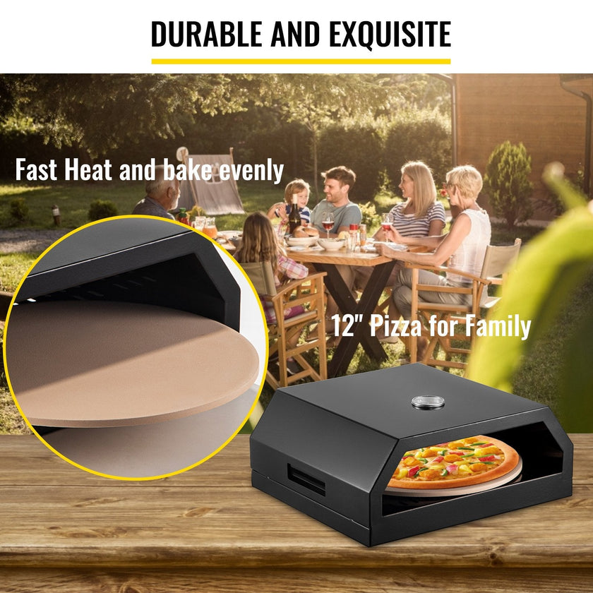 VEVOR Pizza Oven Kit,Stainless Steel Portable Pizza Oven for Gas, Pizza Oven Set with Professional Pizza Baking Tools Including 12\