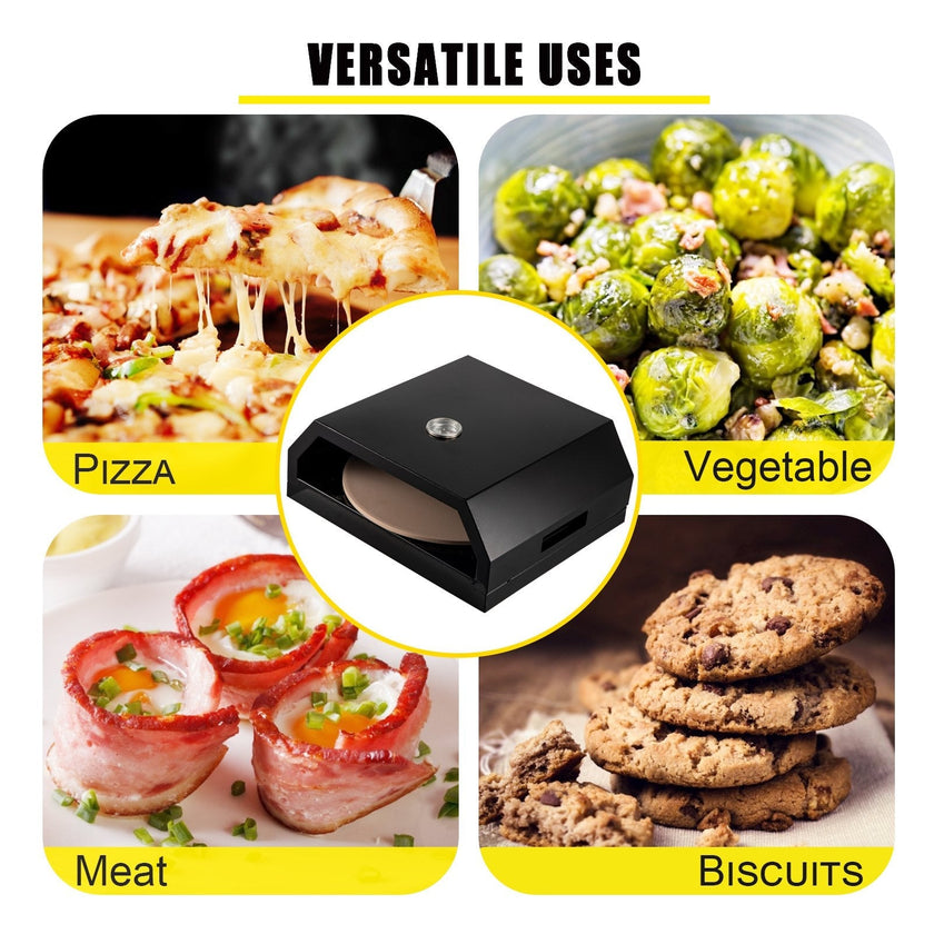 VEVOR Pizza Oven Kit,Stainless Steel Portable Pizza Oven for Gas, Pizza Oven Set with Professional Pizza Baking Tools Including 12\