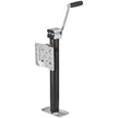 VEVOR Trailer Jack, Trailer Tongue Jack Fix Mount Bolt-on 2500 lb Weight Capacity, Trailer Jack Stand with Handle for lifting RV Trailer, Horse Trailer, Utility Trailer, Yacht Trailer