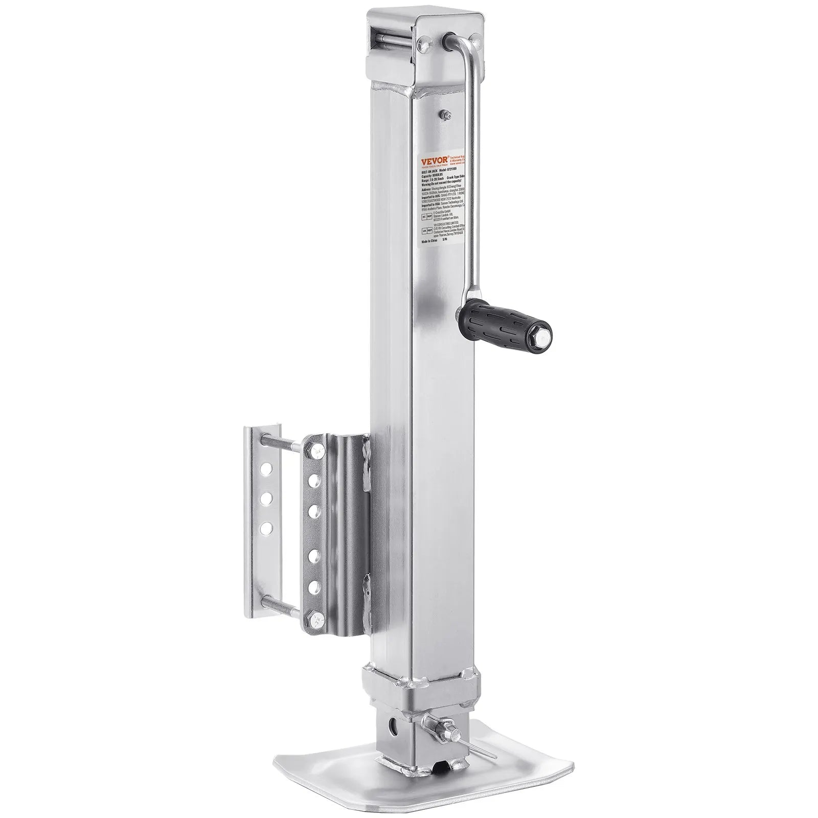 VEVOR Trailer Jack Bolt-on Trailer Tongue Jack 8000 lbs Static Load 28.5