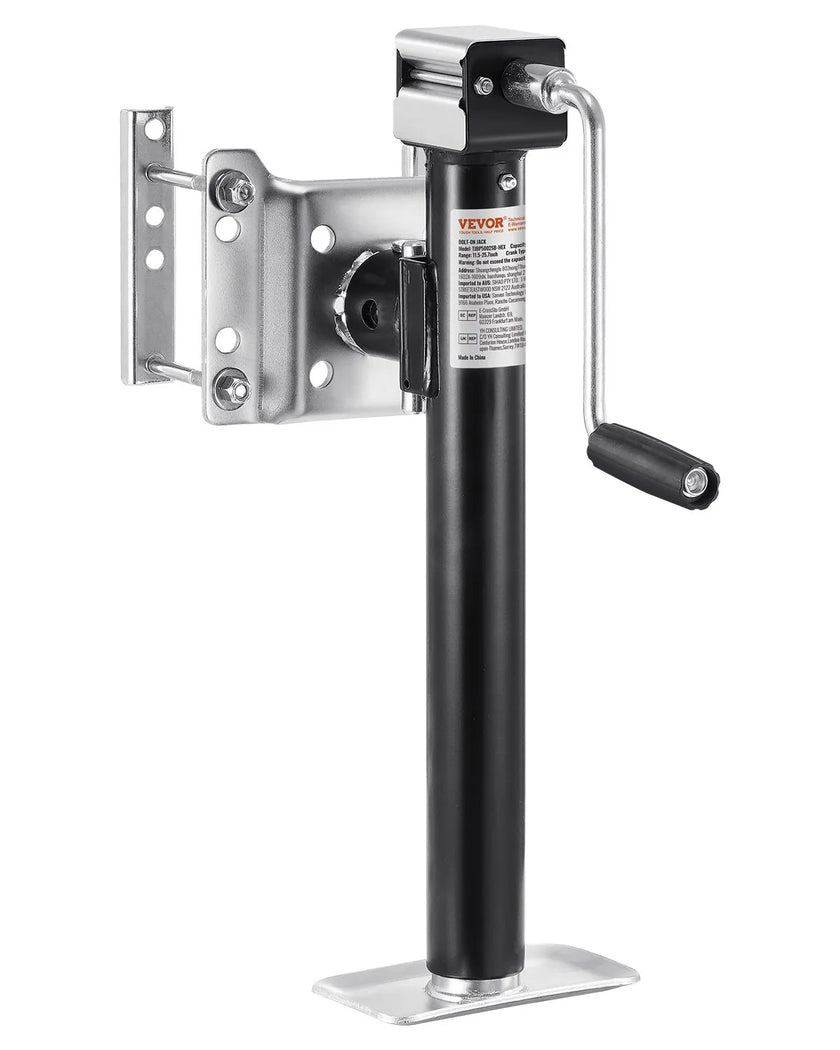 VEVOR Trailer Jack Bolt-on Trailer Tongue Jack 5000 lbs Dynamic Load 14.3