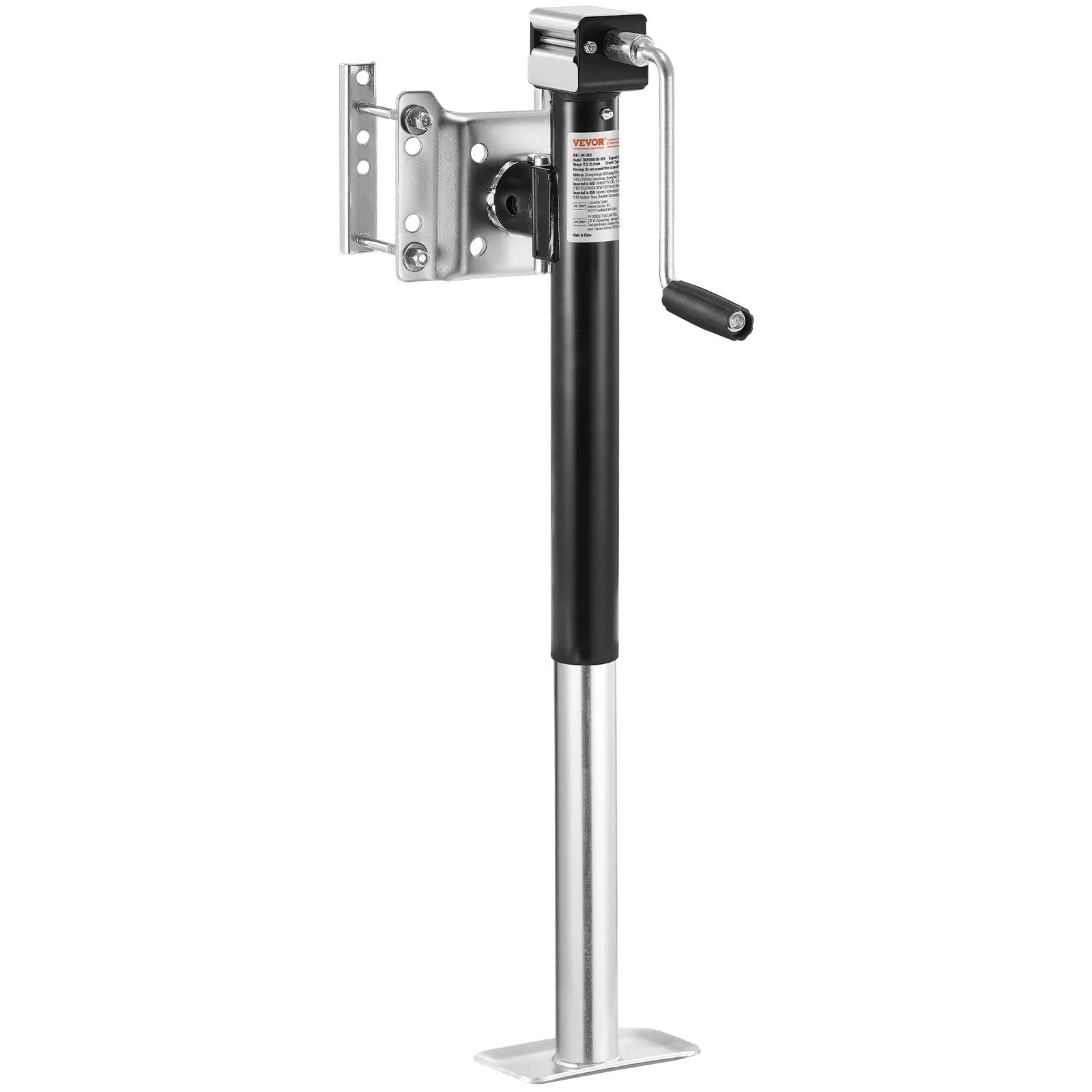 VEVOR Trailer Jack Bolt-on Trailer Tongue Jack 5000 lbs Dynamic Load 14.3