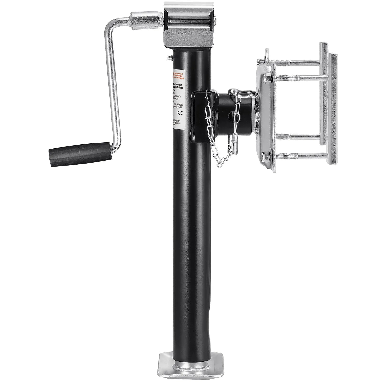VEVOR Trailer Jack Bolt-on Trailer Tongue Jack 5000 lbs Dynamic Load 14.3