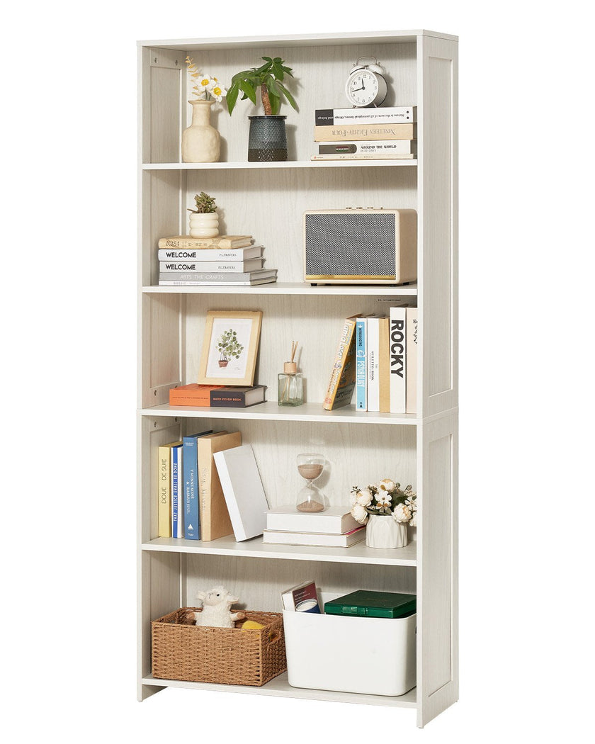 VEVOR 5 Tiers Wide Bookshelf 68