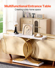 VEVOR Narrow Console Sofa Table Couch Table 39.4 in for Entryway & Living Room