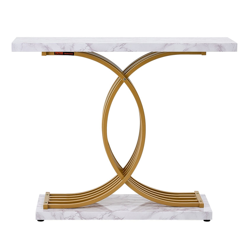 VEVOR Narrow Console Sofa Table Couch Table 39.4 in for Entryway & Living Room