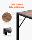 VEVOR Narrow Console Sofa Table Couch Table 41.7 in for Entryway & Living Room