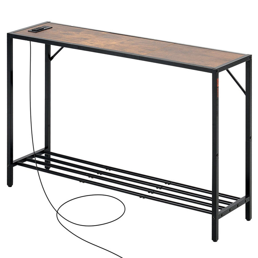 VEVOR Narrow Console Sofa Table Couch Table 41.7 in for Entryway & Living Room