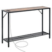 VEVOR Narrow Console Sofa Table Couch Table 41.7 in for Entryway & Living Room