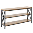 VEVOR Narrow Console Sofa Table Couch Table 55.1 in for Entryway & Living Room