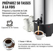 VEVOR Commercial Coffee Urn 50 Cup Stainless Steel Coffee Dispenser Fast Brew