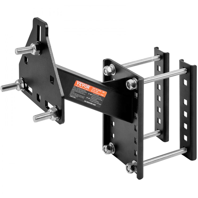 VEVOR Spare Tire Carrier, Trailer Spare Tire Mount, 160 lbs Capacity, Utility Trailer Accessories Fits Most 4 & 5 & 6 & 8 Lugs Wheels on 4