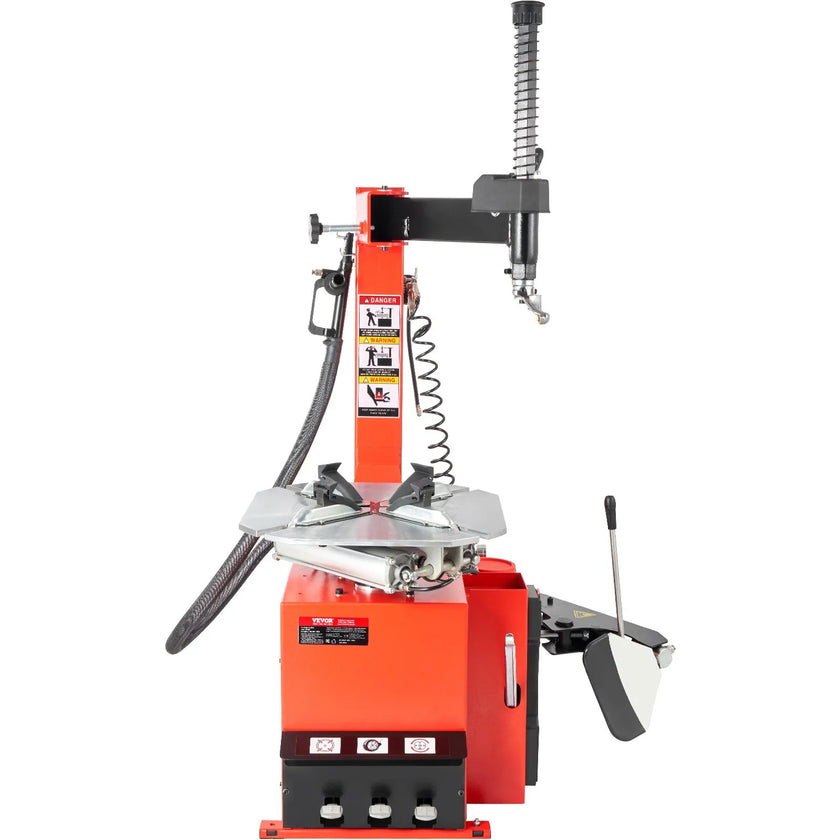 VEVOR Durable Tire Changer Machine 1.5HP Tire Changer with Air Pressure Gauge