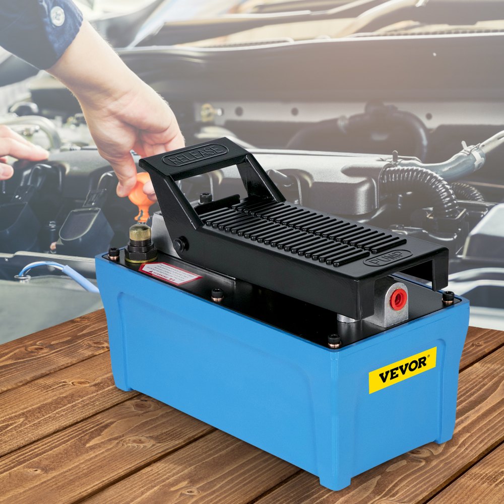Air Hydraulic Pump Power Pack Unit 10,000 PSI 103 In 3Cap