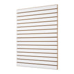 VEVOR 4 x 4 ft Slat Wall Paneling MDF White Garage Slatwall with Modular Design