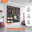 VEVOR Slatwall Panels, 4 ft x 2 ft Black Garage Wall Panels 24