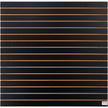 VEVOR Slatwall Panels, 4 ft x 2 ft Black Garage Wall Panels 24