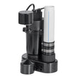 VEVOR Utility Sink Pump, 1/3 HP, 120-Volt, 2900 GPH Flow, 25 ft Head, Under-Sink Sump Pump System with 6 Gallon Basin, Automatic Utility/Laundry Sink Pump, Drain Pump with 1-1/2