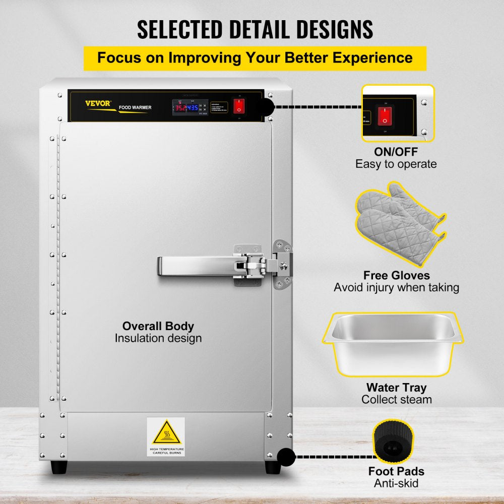 VEVOR Hot Box Food Concession Warmer 16