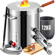 VEVOR 12KG Propane Smelting Furnace Kit Melting Furnace Double Burners 2700?