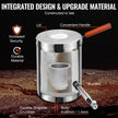 VEVOR Propane Melting Furnace Kit, 6KG Large Capacity Foundry Home Kilns, Blacksmithing Forge w/Crucible & Tongs Kiln, Stainless Steel Smelter, For Metal Scrap Recycle, Gold Copper Silver Casting