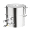 VEVOR Propane Melting Furnace Kit 16KG/35lbs Dual Burner with Crucibles Tongs