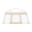 VEVOR Sports Tent Instant Pop-Up Tent Shelter Weather Proof 12-15 People Clear