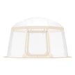 VEVOR Sports Tent Instant Pop-Up Tent Shelter Weather Proof 8-10 People Clear